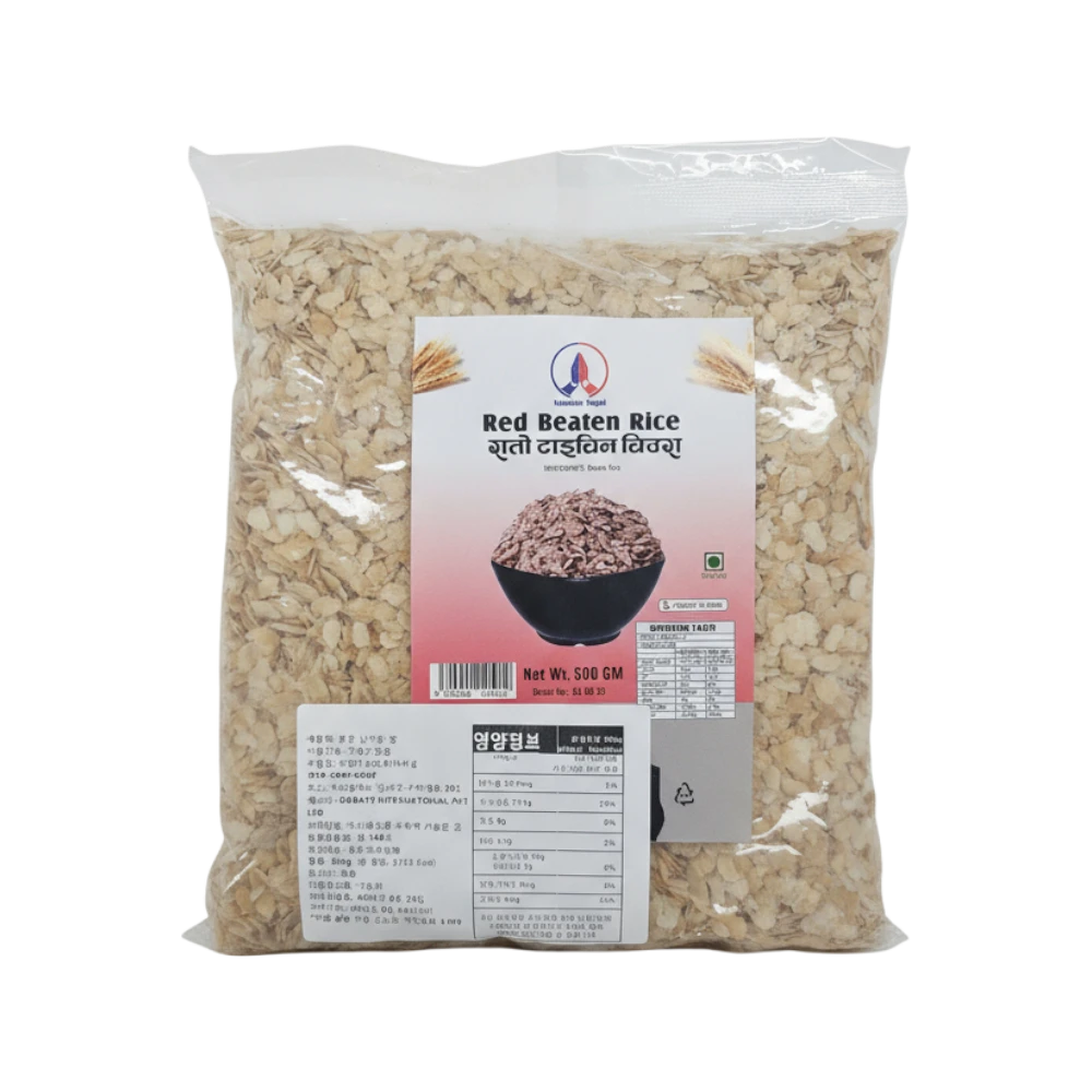 Red Beaten Rice
